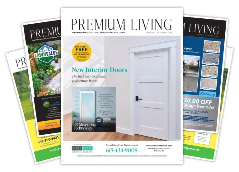 Premium Living Magazine Covers